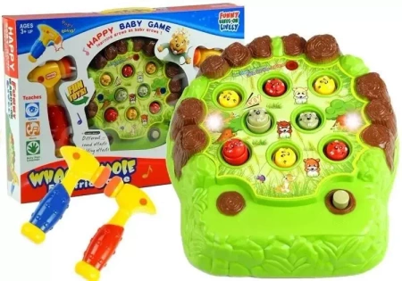 Gra zręcznościowa uderzanie bobrów - Leantoys