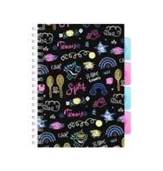 Kołozeszyt A5 100k kratka PP Coolpack tennis star - PATIO