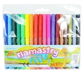 Flamastry 18 kolorów - Schemat