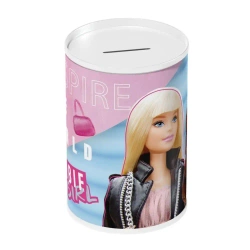 Skarbonka metalowa Barbie 10x15cm - Diakakis