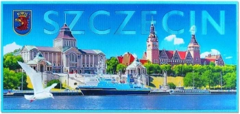 Magnes I love Poland Sczecin ILP-MAG-C-SZCZ-11 - Pan Dragon