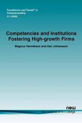 Competencies and Institutions Fostering High-growth Firms - Henrekson Magnus