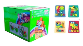 Puzzle piankowe 3D (12szt)