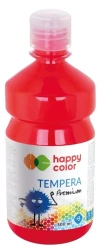 Farba tempera Premium 500ml czerwona HAPPY COLOR - GDD