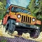 Mozaika piankowa auto terenowe 25x25cm - Titanum