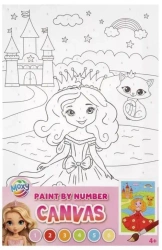 Malowania po numerach Księżniczka - Grafix
