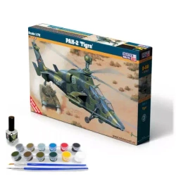 Model helikoptera do sklejania PAH-2 Tigre 1:72 + farby, klej