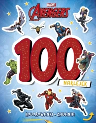 100 naklejek. Marvel Avengers - praca zbiorowa