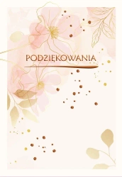 Kartka okolicznościowa Podziękowania - Trend