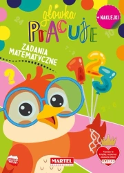 Główka pracuje. Zadania matematyczne z naklejkami - Natasza Korpik