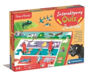Uczę się bawiąc. Interaktywny quiz Zwierzęta - Clementoni