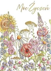 Karnet A5 Imieniny - Ogródek - Henry