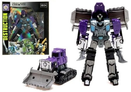 Robot destruction spychacz fioletowy - Pro Kids