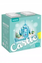 Klocki Lodowy zamek 381 elementów