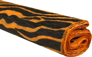 Paczka Bibuła marszczona 50x200 tygrys bengalski 10 rolek - TYMOS