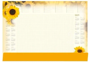 Planer 2026 A2 z listwą Słoneczniki - Michalczyk i Prokop