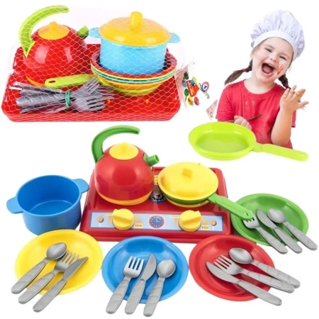 Zestaw maczyń kuchennych z kuchenką - Technok