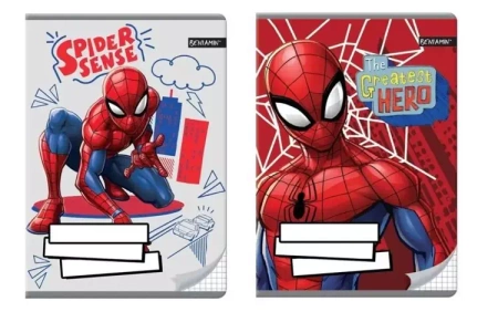 Zeszyt A5/32K kratka Spider Man (10szt) - Beniamin