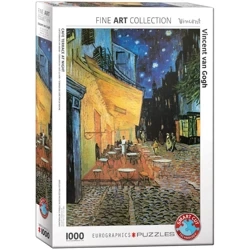 Puzzle 1000 Caf + Terrace at Night 6000-2143 - Eurographics