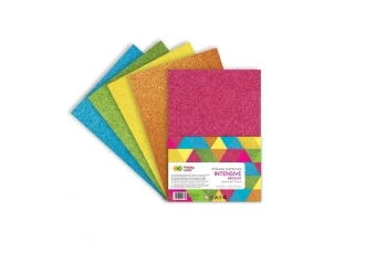 Arkusze piankowe brokat A4 Intensive 5 kolorów - GDD