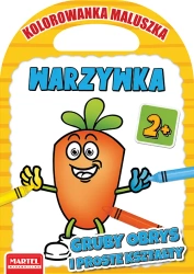 Kolorowanka maluszka. Warzywka - Hubert  Włodarczyk