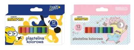Plastelina 12 kolorów Minionki - Beniamin
