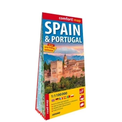 Comfort map Spain & Portugal Comfort map 1:1100000 - praca zbiorowa