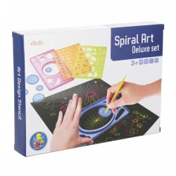 Szablon kreślarski Spirograf - MEGA CREATIVE