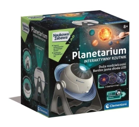 Naukowa zabawa. Planetarium interaktywny rzutnik - Clementoni