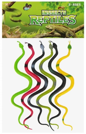 ZwierzĘta Gumowe WĄŻ 6 szt. Mega Creative 570102