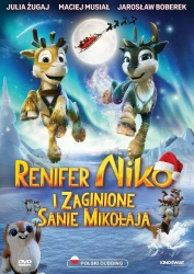 Renifer Niko i zaginione sanie Mikołaja DVD - Kino Świat