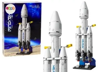 Klocki konstrukcyjne Statek Kosmiczny 69el - Leantoys