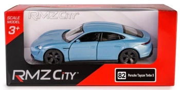 Porsche Taycan Turbo S 2020 niebieski - Daffi