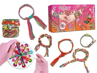 Zestaw do tworzenia bransoletek sznurkowych - ADAR