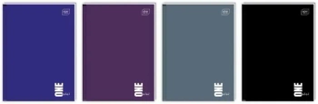 Brulion A5/96K kratka One Color (5szt) - INTERDRUK