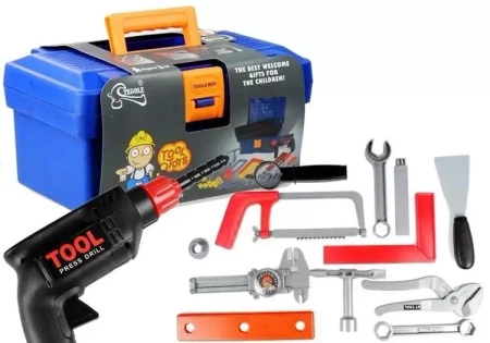 Zestaw z narzędziami dla majsterkowicza 31el - Leantoys
