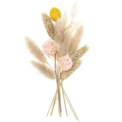 Mini bukiet suszonych kwiatów ok. 20cm - Dalprint dpCraft