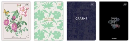 Zeszyt w kratkę. A5 96k M 70g. Girls - Interdruk