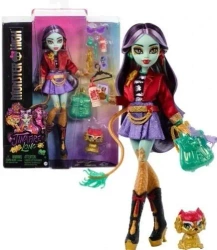 Monster High Lalka Jinafire Long + zwierzątko - Mattel