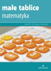 Małe tablice. Matematyka w.2019 ADAMANTAN - Witold Mizerski