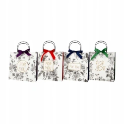 Torba prezentowa 34x34cm z kokardą mix