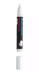 Marker kredowy 8x5 mm biały 1 sztuka TOMA