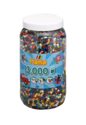 Koraliki do prasowania Hama Midi Mix 13000 sztuk