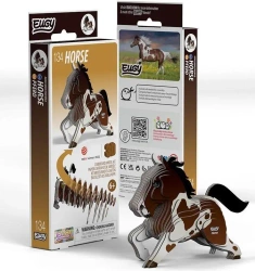 Koń Eugy. Eko Układanka 3D - Eugy