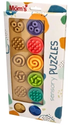 Puzzle sensoryczne kółeczka XL - Mom's Care