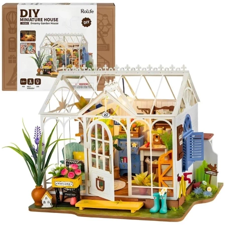 Składany Drewniany Model 3D - Wymarzony Domek - Nice Idea
