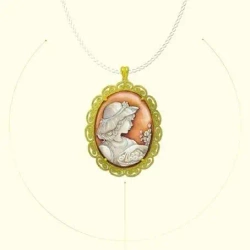 Karnet 16x16cm + koperta Medalik 6 - DaVinci