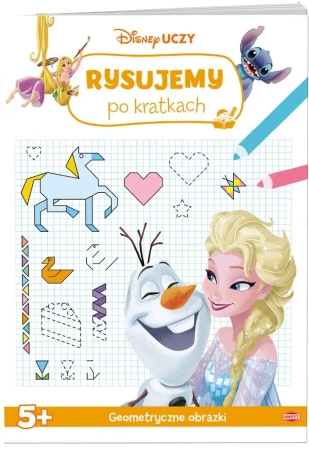 Disney Uczy. Rysujemy po kratkach. Kraina Lodu - praca zbiorowa