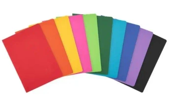 Zeszyt A4/60K linia z marginesem Rainbow (5szt) - HERLITZ