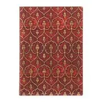 Notatnik linia Red Velvet midi flexi - Paperblanks